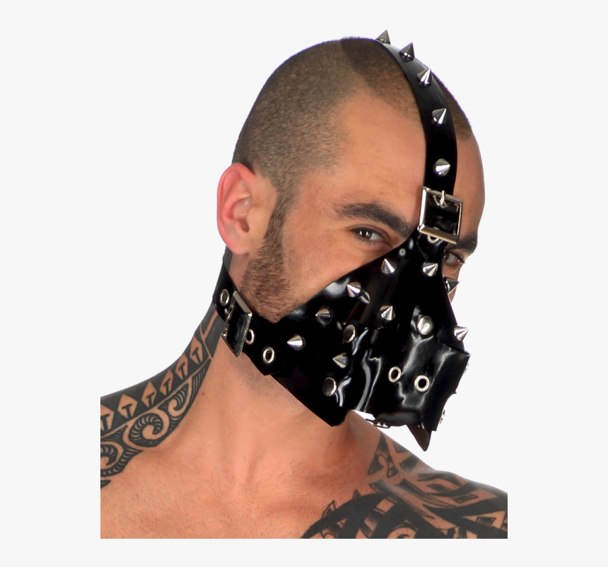 Rebel Head Harness - Rubber Head Harness Fetish, HD Png Download