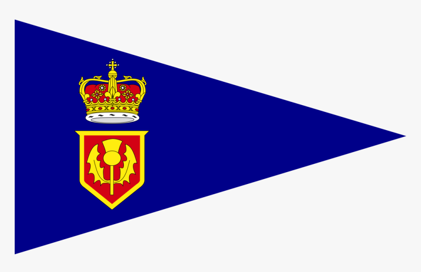 Royal Ulster Yacht Club Burgee, HD Png Download