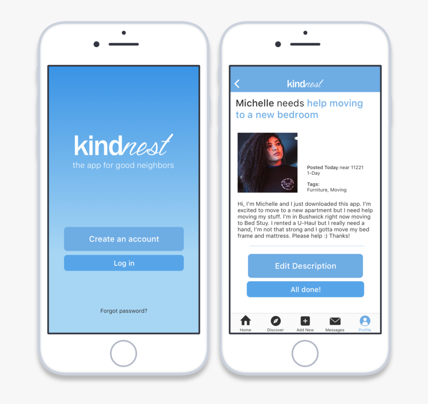 Kindnest Intro - Iphone, HD Png Download