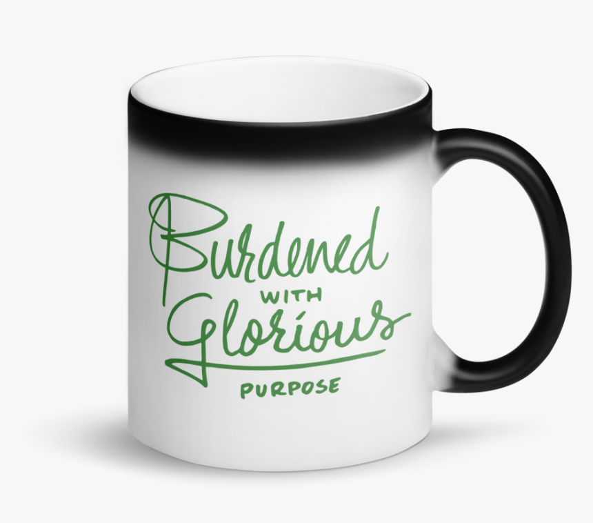 Glorious Purpose Matte Black Magic Mug - Beer Stein, HD Png Download