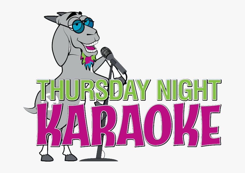 Groovy Goat Thursday Karaoke - Cartoon, HD Png Download