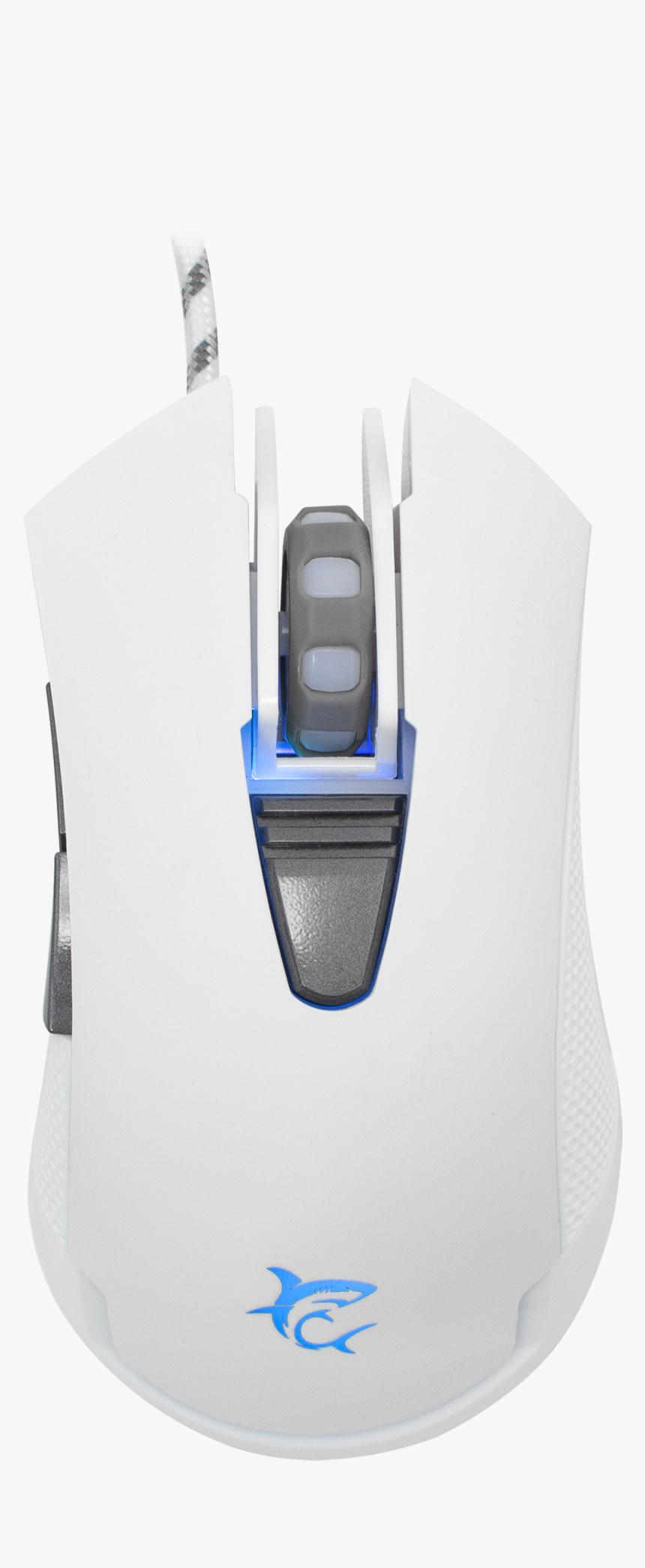 White Shark Mouse Gm 1603 Genghis Khan White / 4800 - White Shark White Mouse, HD Png Download