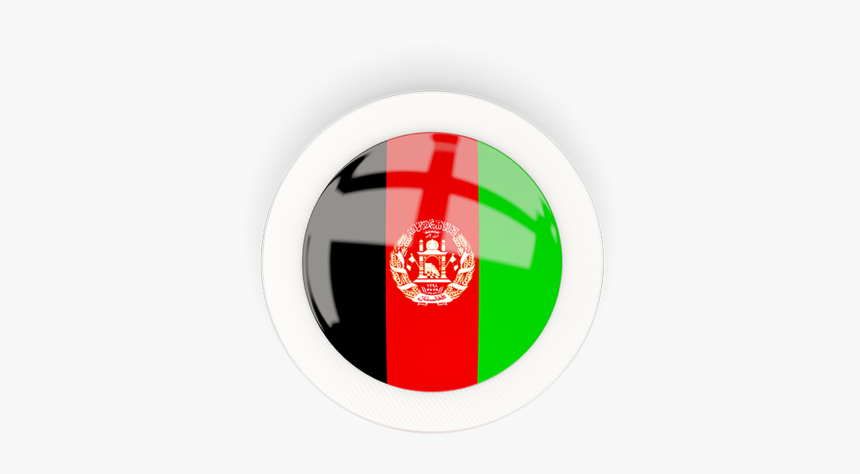 Round Carbon Icon - Round Afghanistan Flag Png, Transparent Png