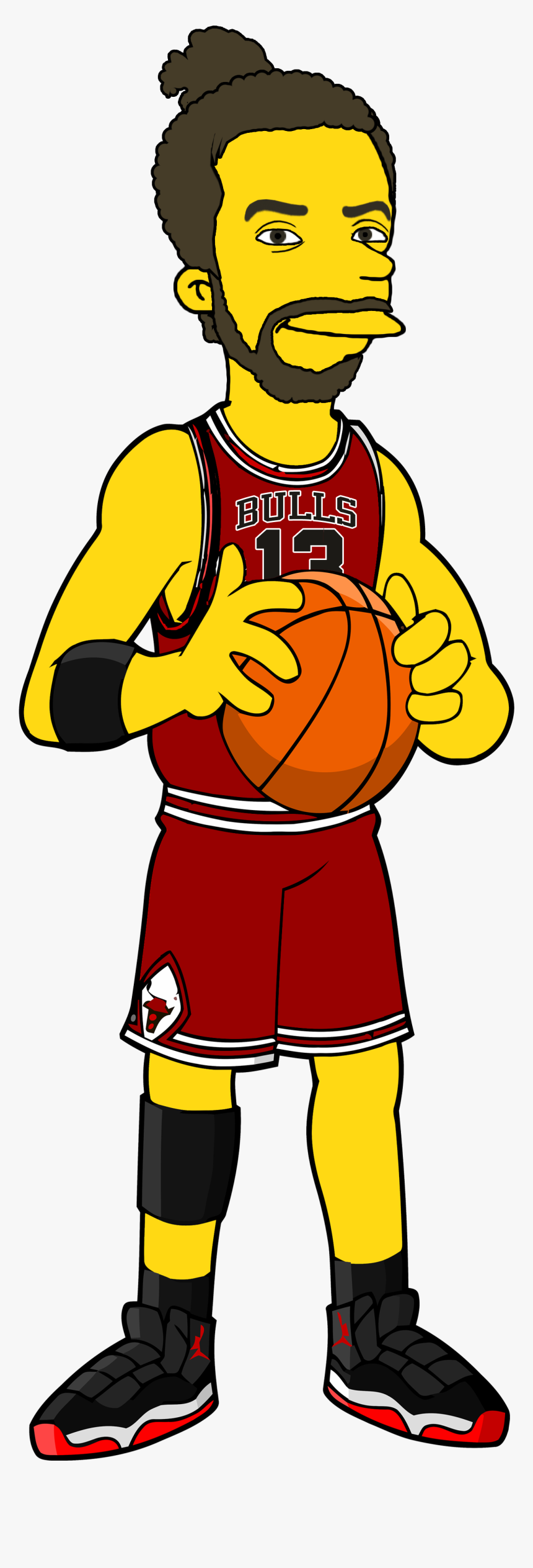 Joakim Noah Simpsons - Cartoon, HD Png Download