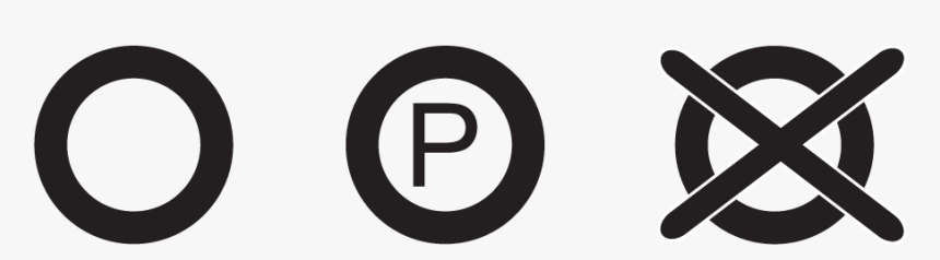 Dry Clean Dry Cleaning Symbols Uk, HD Png Download