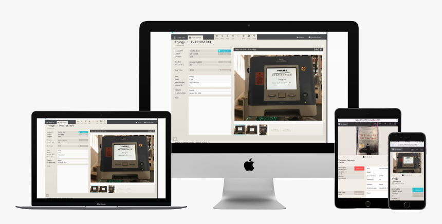 Mockups Ipad Iphone Mac, HD Png Download