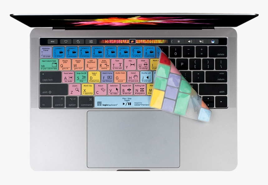 Macbook Editing Keyboard Cover, HD Png Download