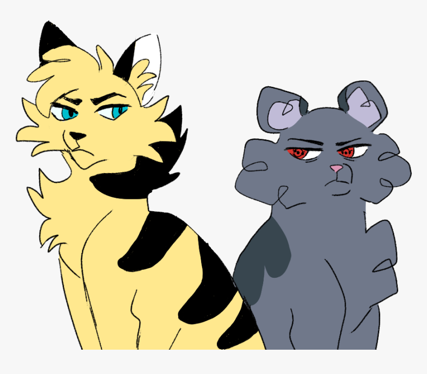 Warrior Cats Bumblestripe And Dovewing, HD Png Download