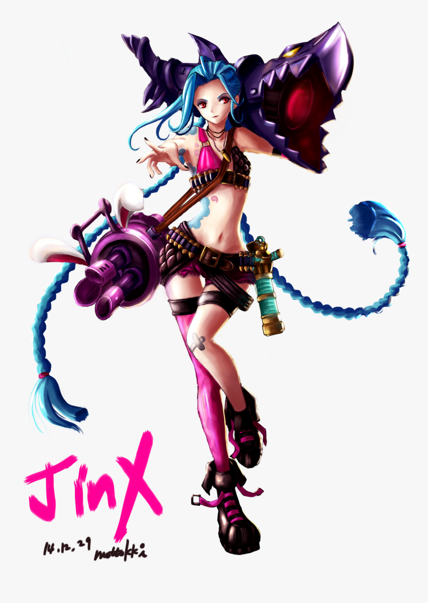 Jinx Png Transparent - League Of Legends Jinx Png, Png Download