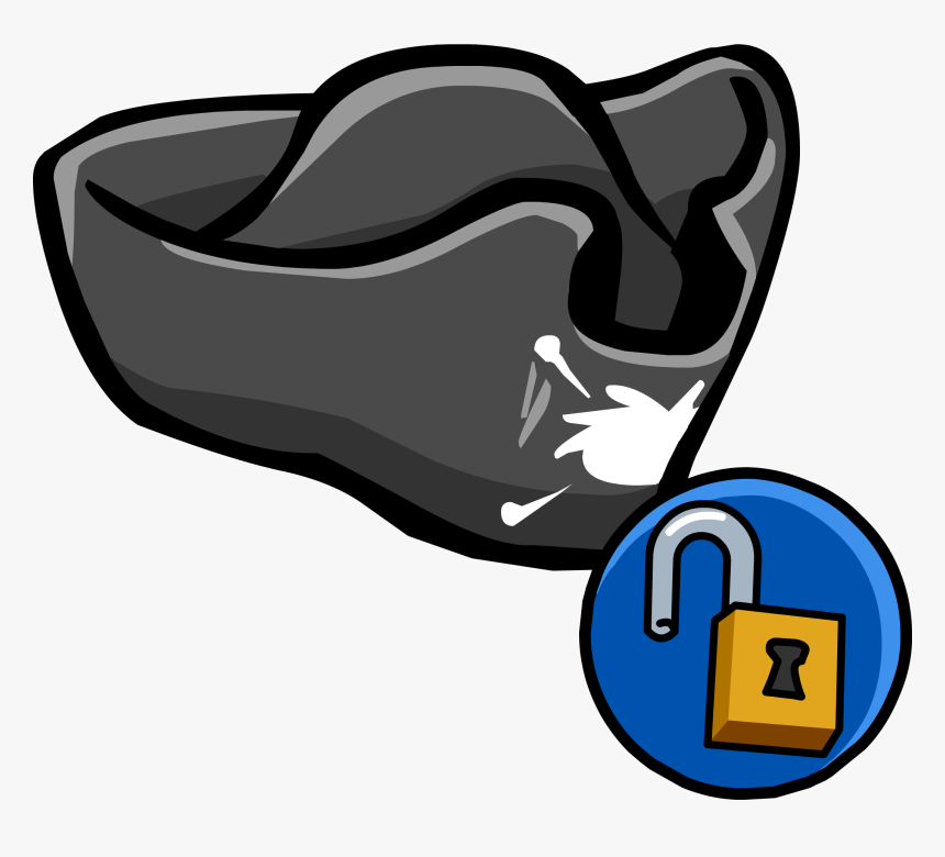 Club Penguin Wiki - Club Penguin Pirate Hat, HD Png Download