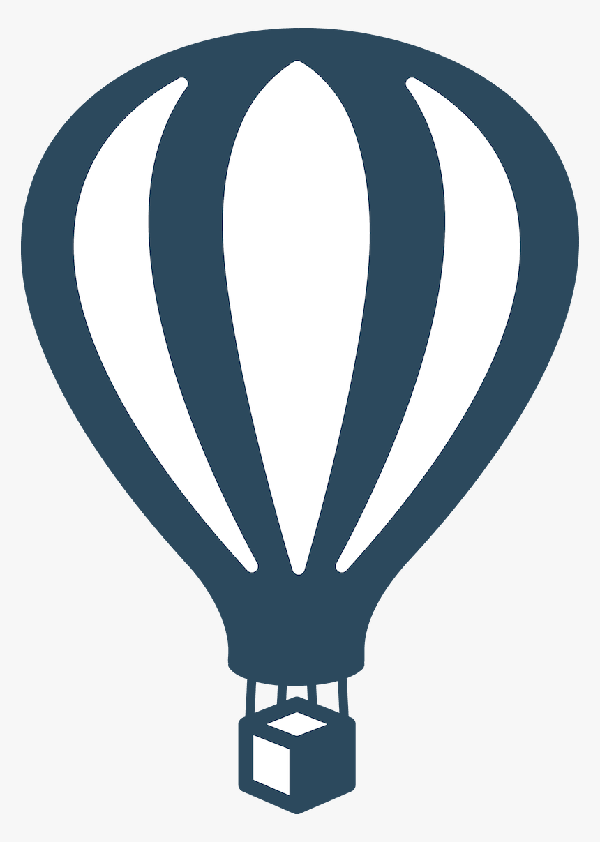 Minimal Balloon Icon - Hot Air Balloon, HD Png Download