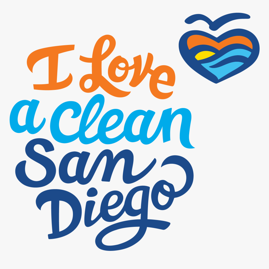 Love A Clean San Diego Logo Clipart , Png Download - Love A Clean San Diego, Transparent Png