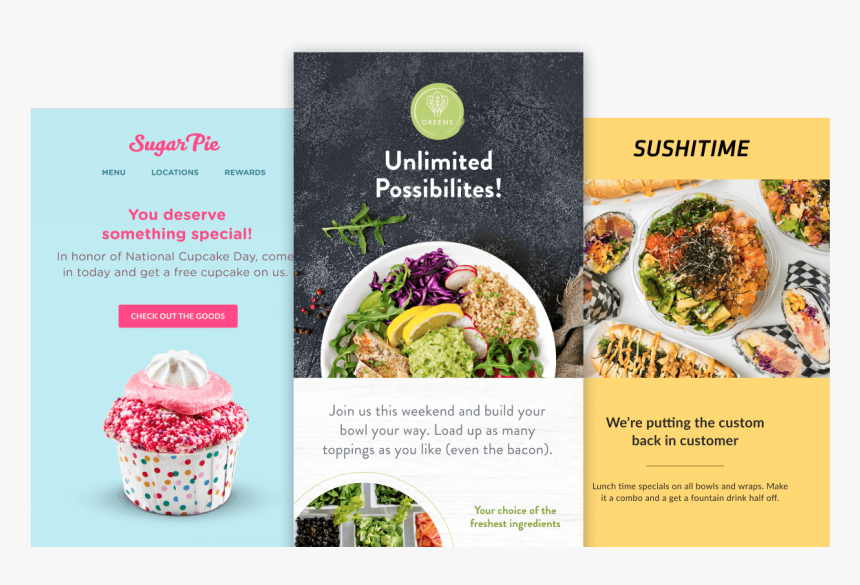Engaging Email Marketing Campaigns - Deli Food Email Campaign, HD Png Download