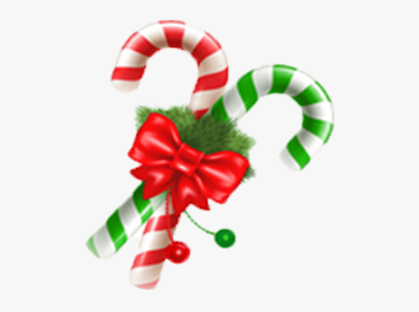 Christmas Candy Cane Png, Transparent Png