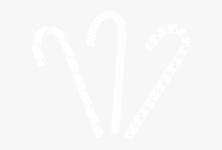 Silver And White Candy Canes, HD Png Download