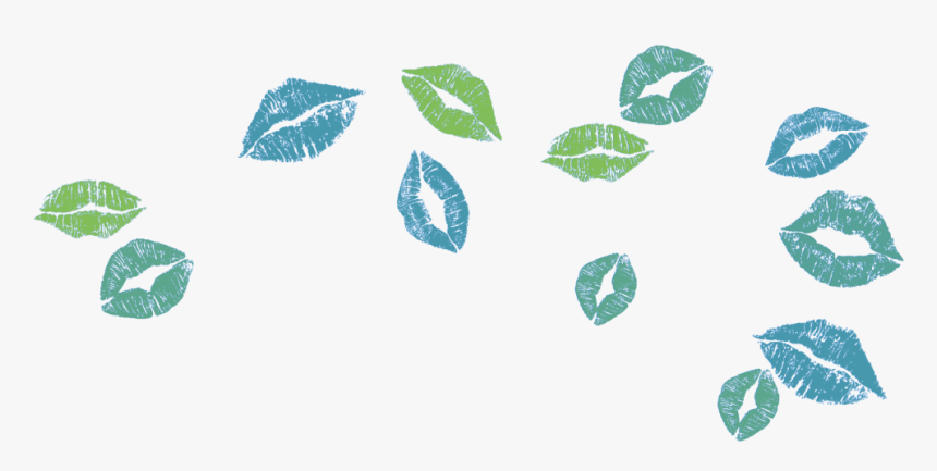 #lips #blue #green #confetti - Emblem, HD Png Download