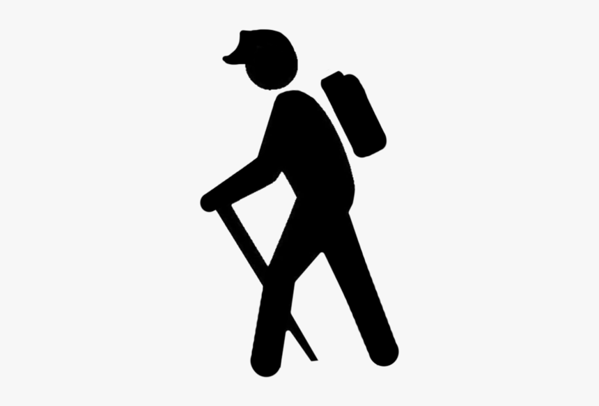 Individual - Hiker Girl And Dog, HD Png Download