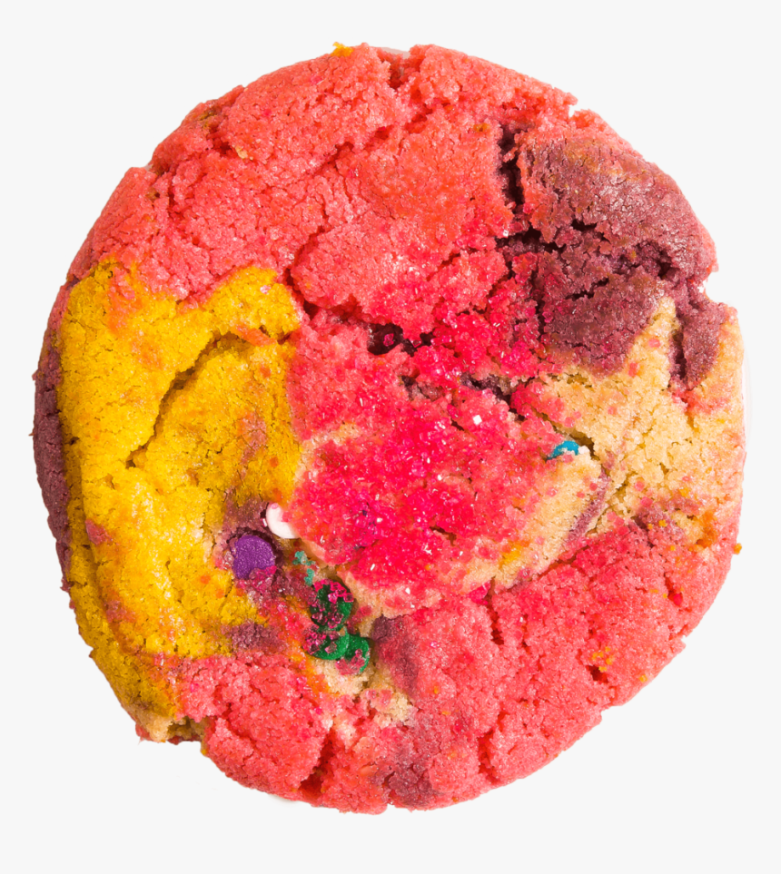 Mixed With An Array Of Colored Sugar Cookies, And A - Muffin, HD Png Download
