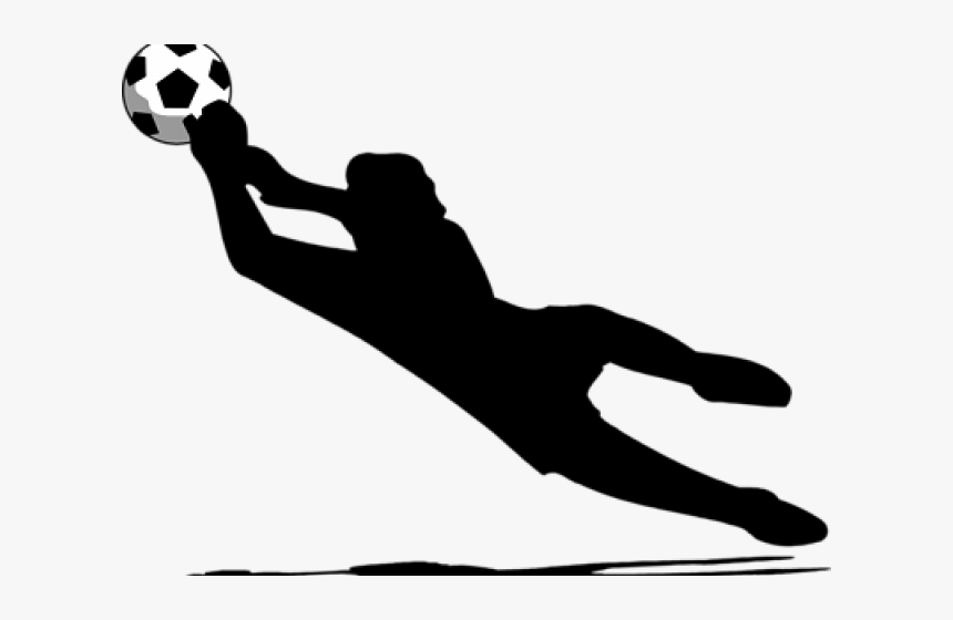 Transparent Volleyball Clipart - Girl Soccer Goalie Drawings, HD Png Download