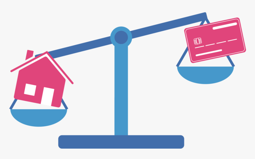 Scale Card And House, HD Png Download