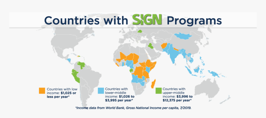 With Sign Programs - World Renewable Energy Map, HD Png Download