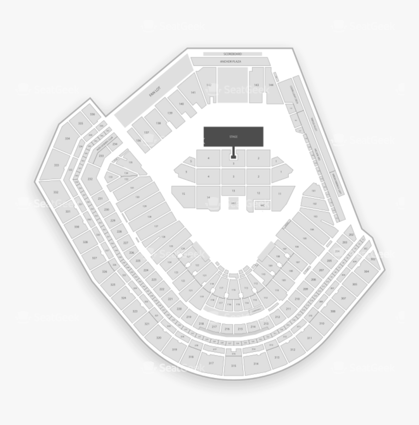 Section 227 Oracle Park, HD Png Download