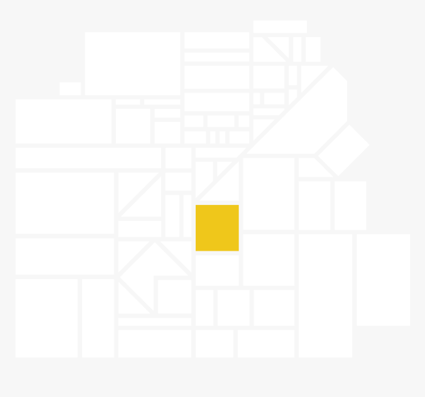 Map Of Tenderloin Black And White, HD Png Download