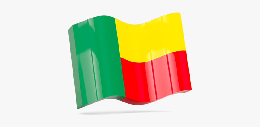 Download Flag Icon Of Benin At Png Format - Bandera De Colombia En Onda, Transparent Png