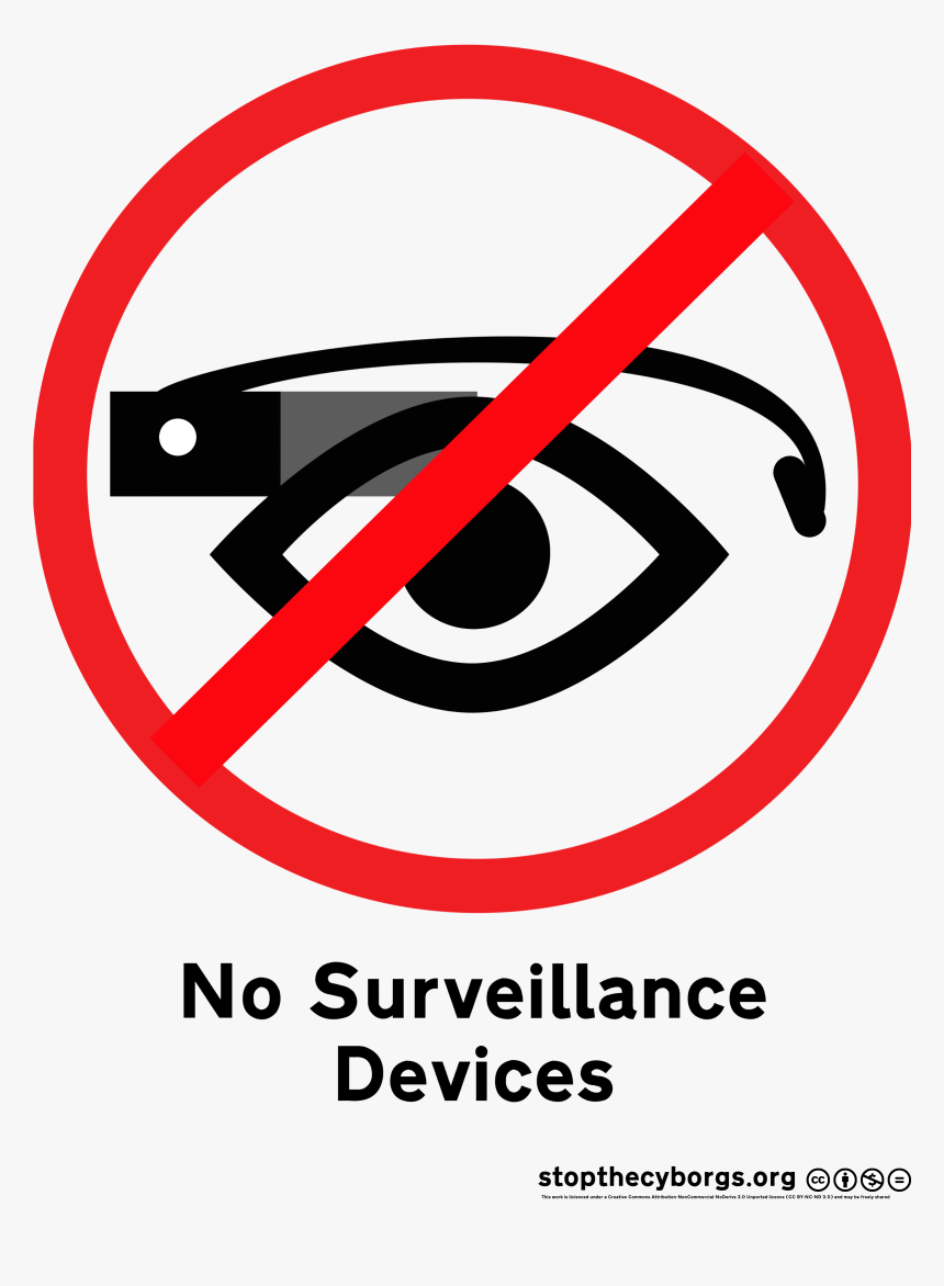 Google Glass Banned, HD Png Download