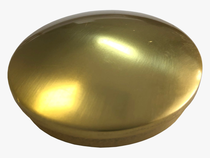 Gold Anodized End Cover - Brass, HD Png Download