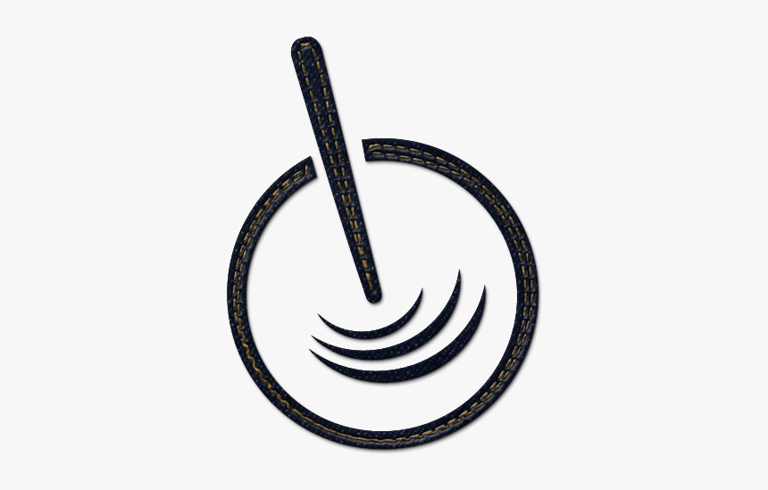 Jean, Mixx, Social, Logo, Denim Icon - Circle, HD Png Download