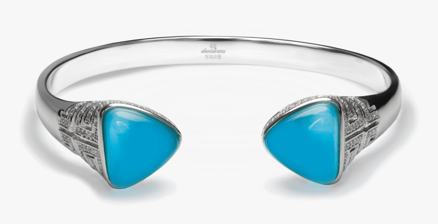 Bermuda Triangle White Gold Fine Jewelry - Bangle, HD Png Download