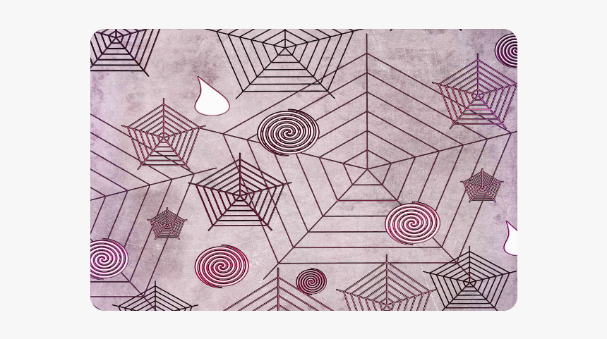 Spider Net Digital Doormat - Sketch, HD Png Download