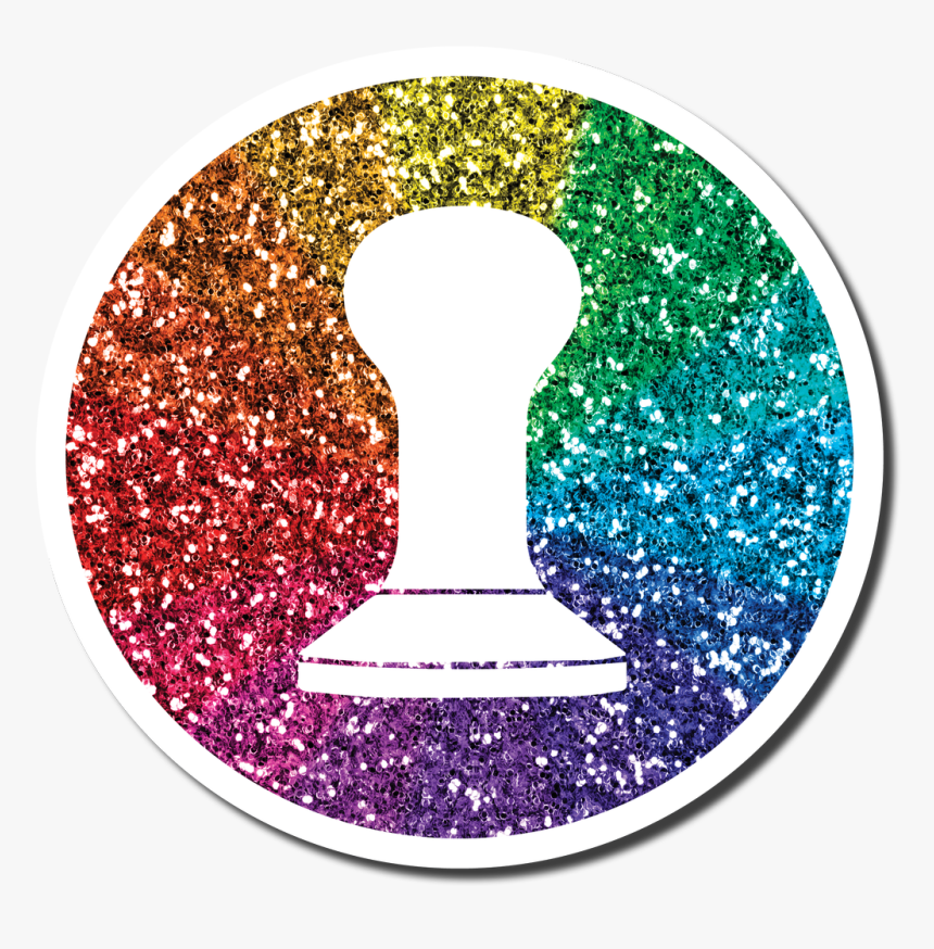 Glitter Cat, HD Png Download