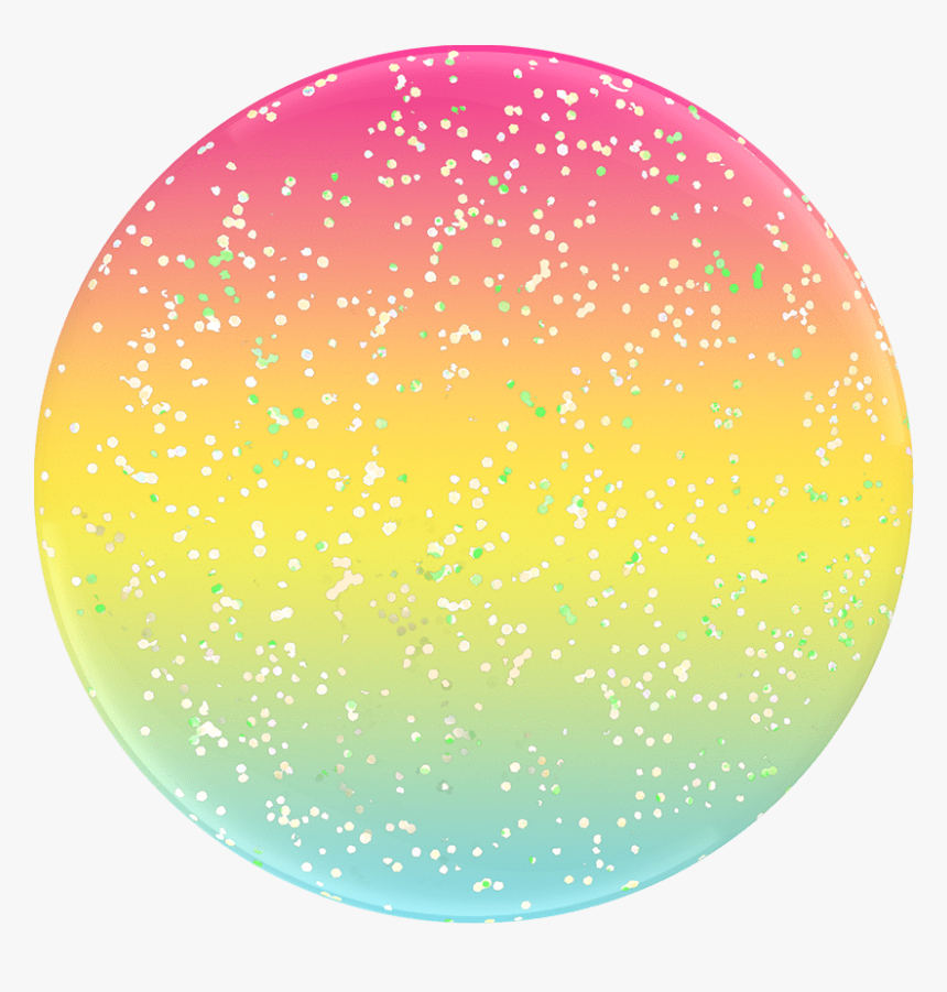 Rainbow Glitter Showers Popsocket, HD Png Download