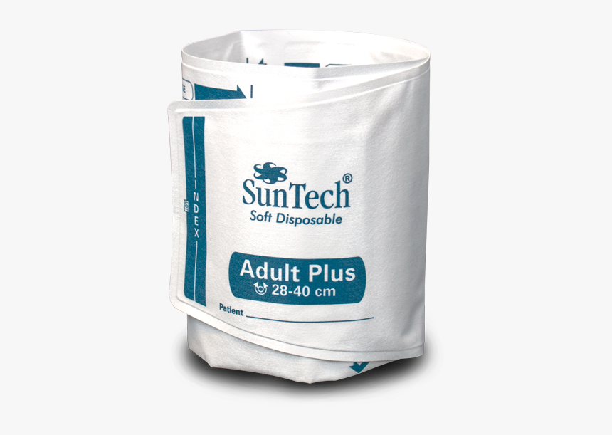 Soft Disposable Adult Plus Blood Pressure Cuff - Suntech Medical, HD Png Download