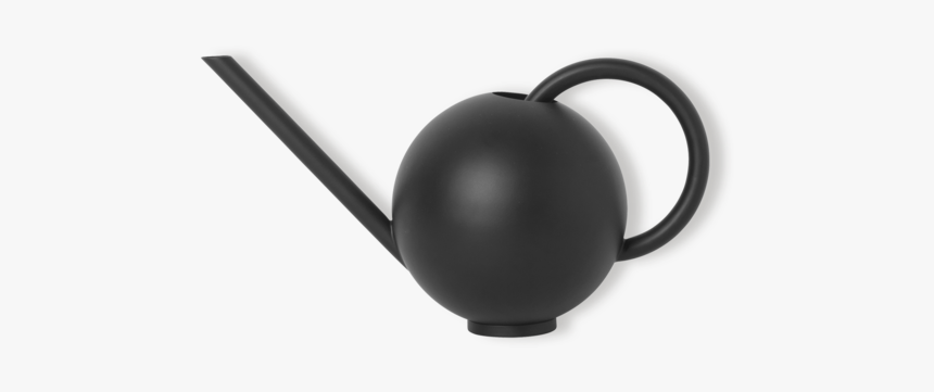 Orb Watering Can Black, HD Png Download