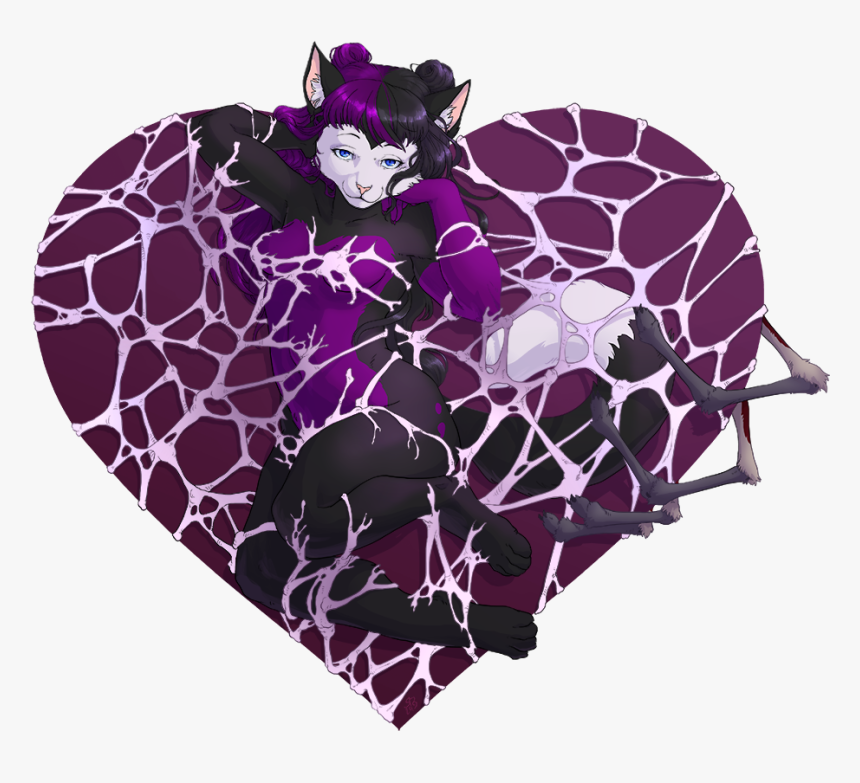 Caught In Your Web- Purplepixeldream - Spider Web, HD Png Download