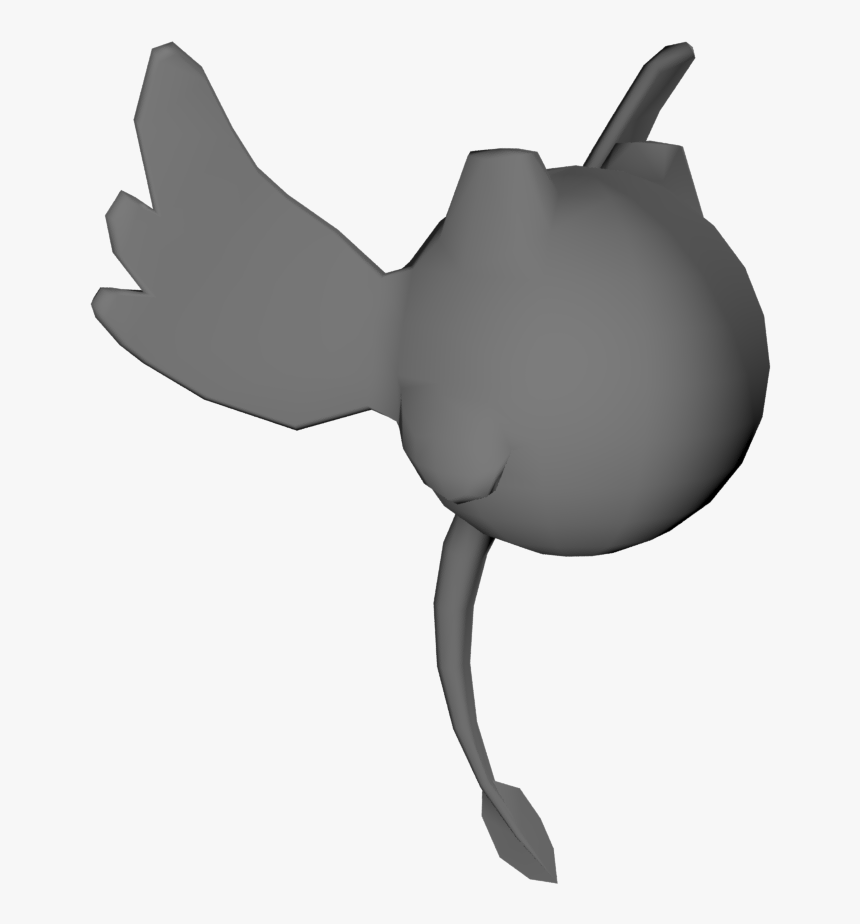 Flying Orb Creature Shaded Clipart , Png Download - Goldfish, Transparent Png