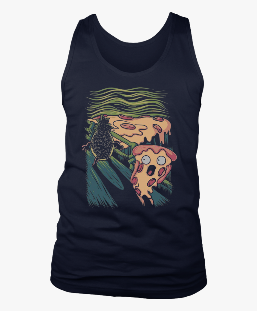 The Scream Pizza Shirt Funny Pizza - Pizza Scream T Shirt, HD Png Download