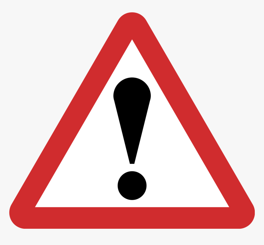 Warning Sign, HD Png Download