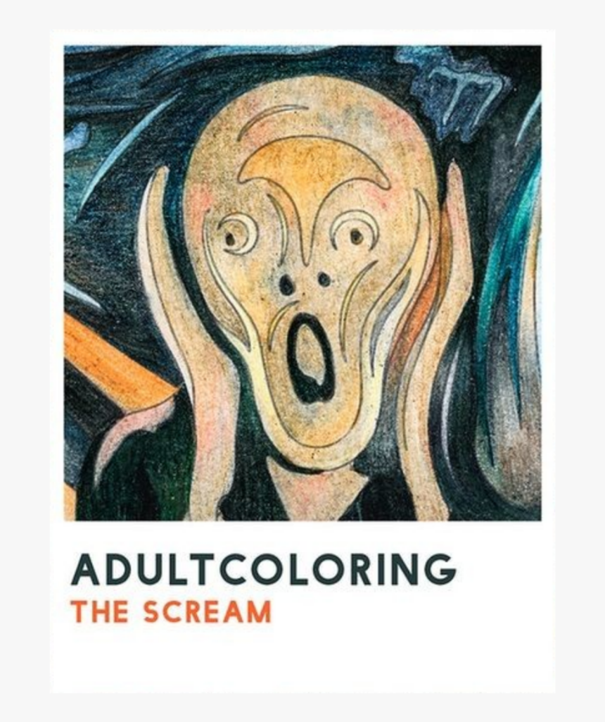 #pantone #tattone #art #artistic #artsy #artist #scream - Visual Arts, HD Png Download