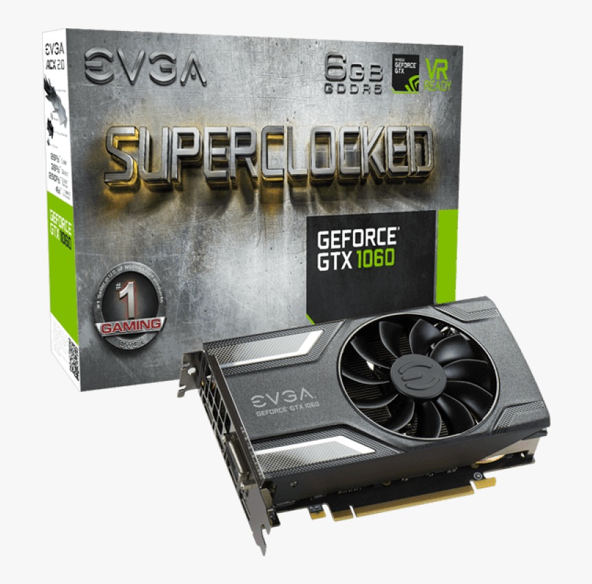 06g P4 6163 Kr Lg - Gtx 1060 Sc Evga, HD Png Download