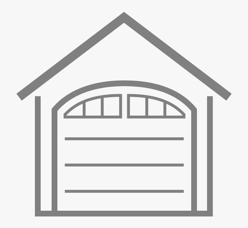 Amish Built Garage - Huis Pictogram, HD Png Download