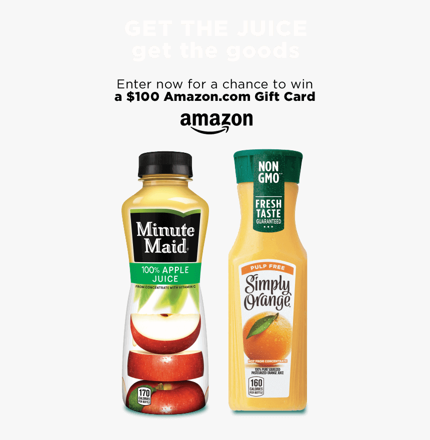 Minute Maid Apple Juice Bottle, HD Png Download