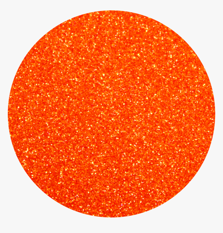Minute Maid - Orange Glitter Circle Transparent, HD Png Download