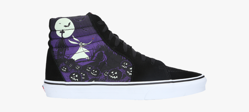 Unisex Vans Nightmare Before Christmas X Sk8-hi Sneaker - Nightmare Before Christmas Sneakers, HD Png Download