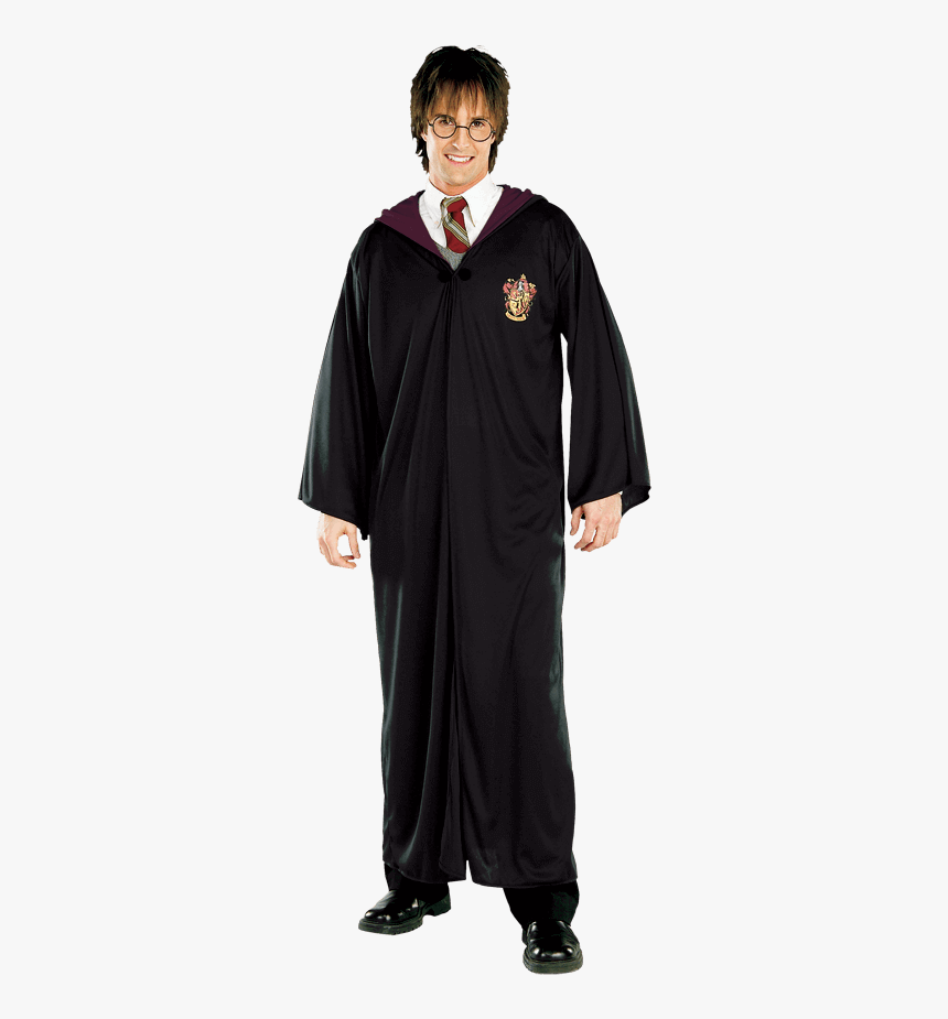 Adult Gryffindor Robe - Harry Potter Full Outfit, HD Png Download