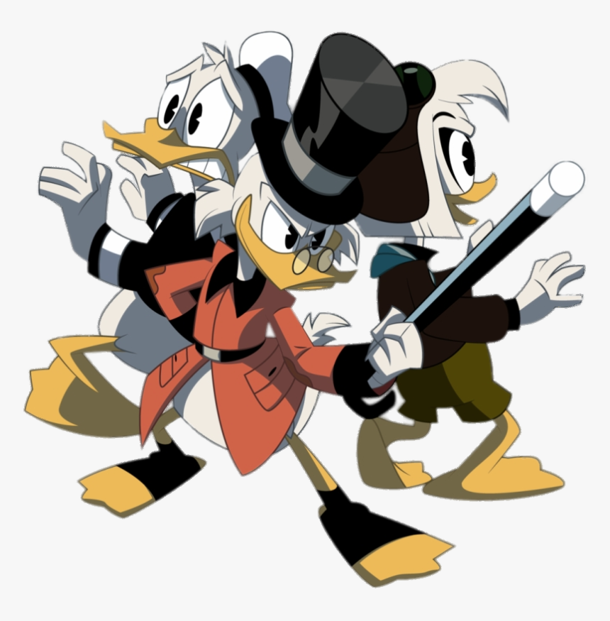 Della And Donald Duck, HD Png Download