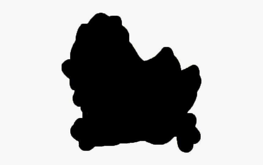 Silhouette Running Chick Black And White - Silhouette, HD Png Download